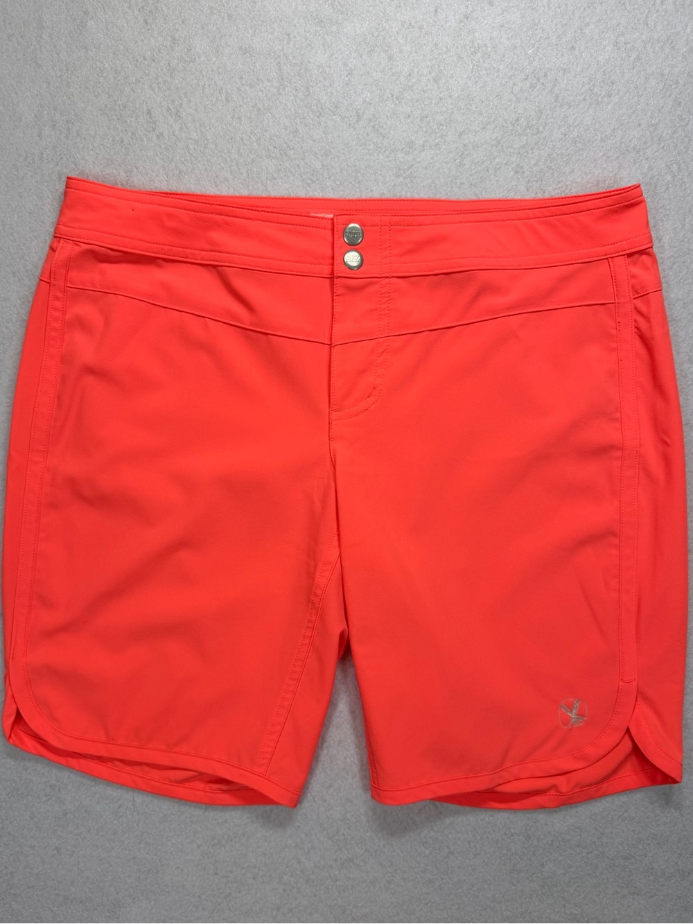 Carve Designs Coral Performance Shorts Size 6 Golf Hiking Travel Activewear